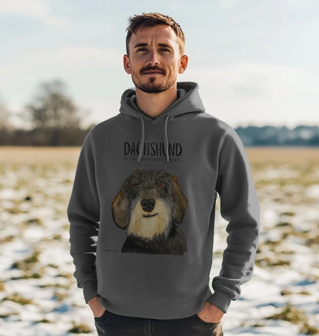 Wire Haired Dachshund Hoodie – Small Legs, Big Attitude!