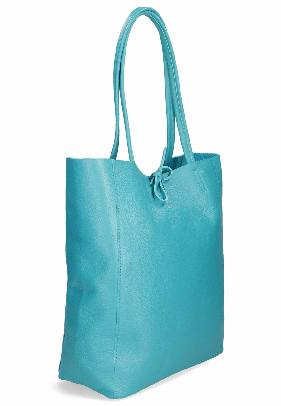 Jade Green Italian Leather Tote – Spacious & Stylish by Sostter at brixbailey.com