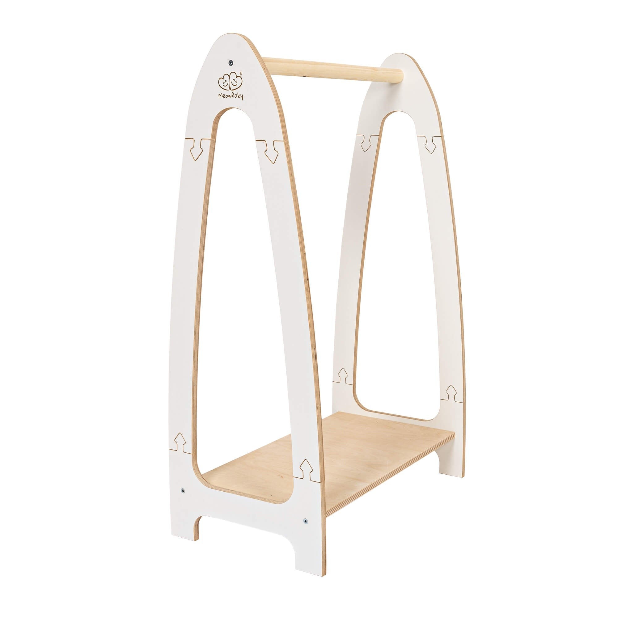 Mellow Racks Children Enhance Your Child's Room with the MeowBaby® Arched Hanger - Stylish ...
