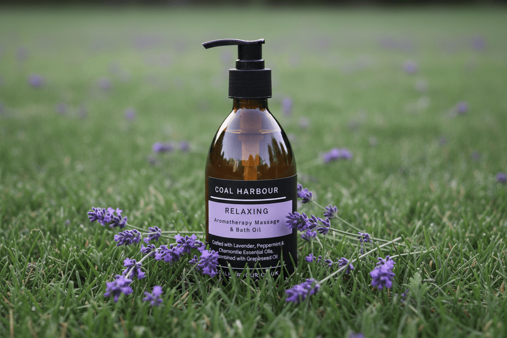 Lavender Peppermint and Chamomile Massage and Bath Oil