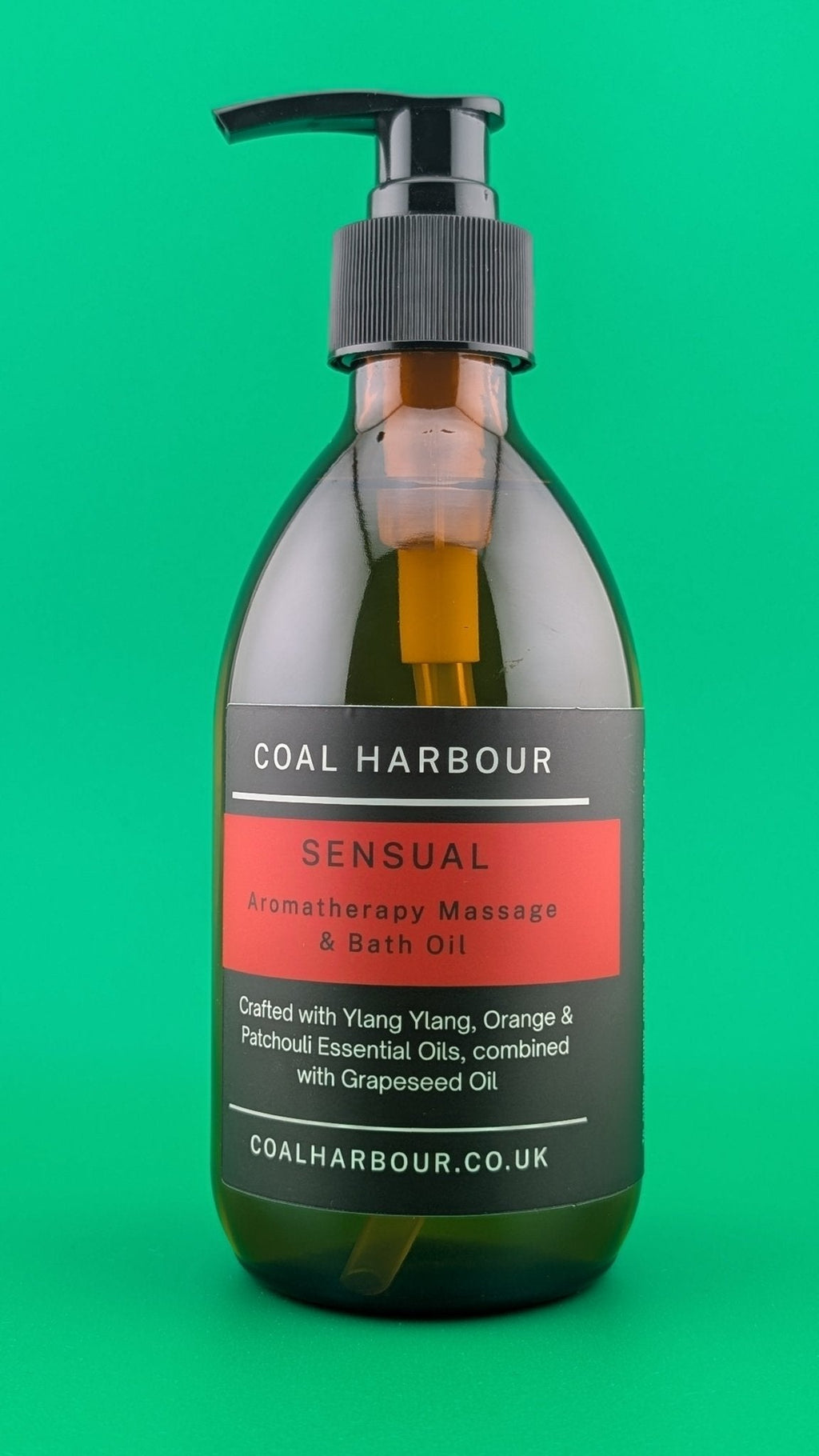 Sensual Aromatherapy Massage and Bath Oil