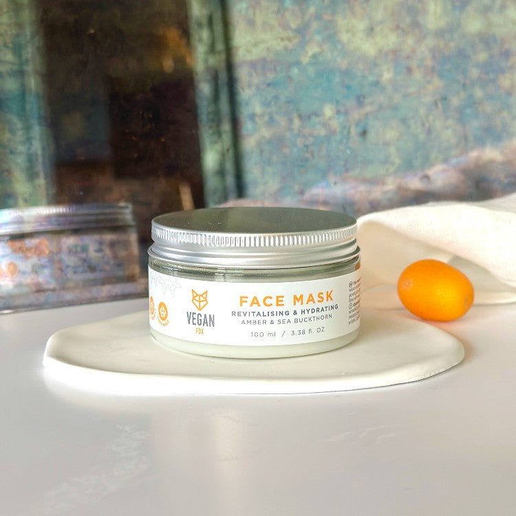 Radiant Skin Face Mask – Anti-Aging, Firming & Vegan by Vegan Fox at www.brixbailey.com