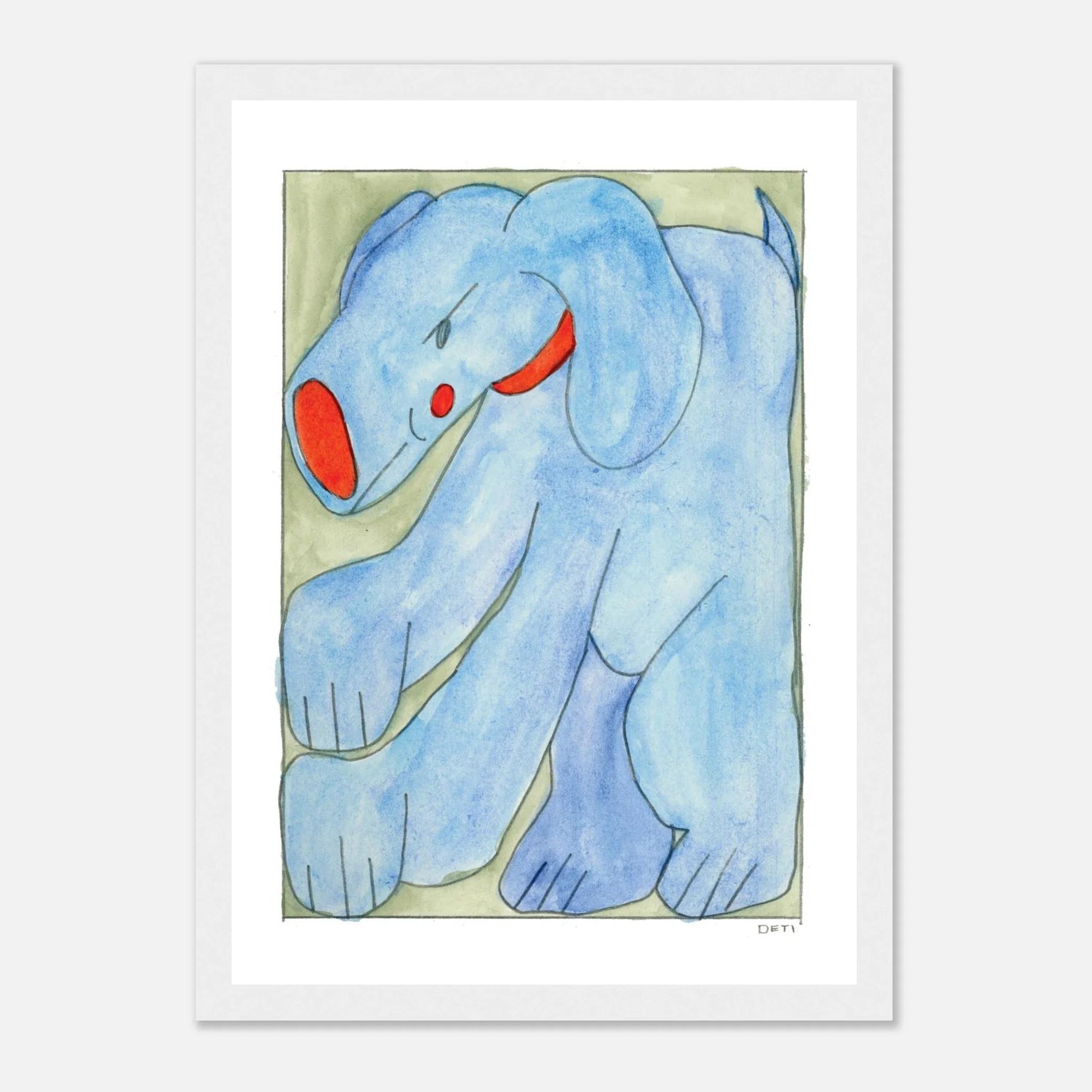 Boog 2 Mischief Framed Print by Hayley Deti