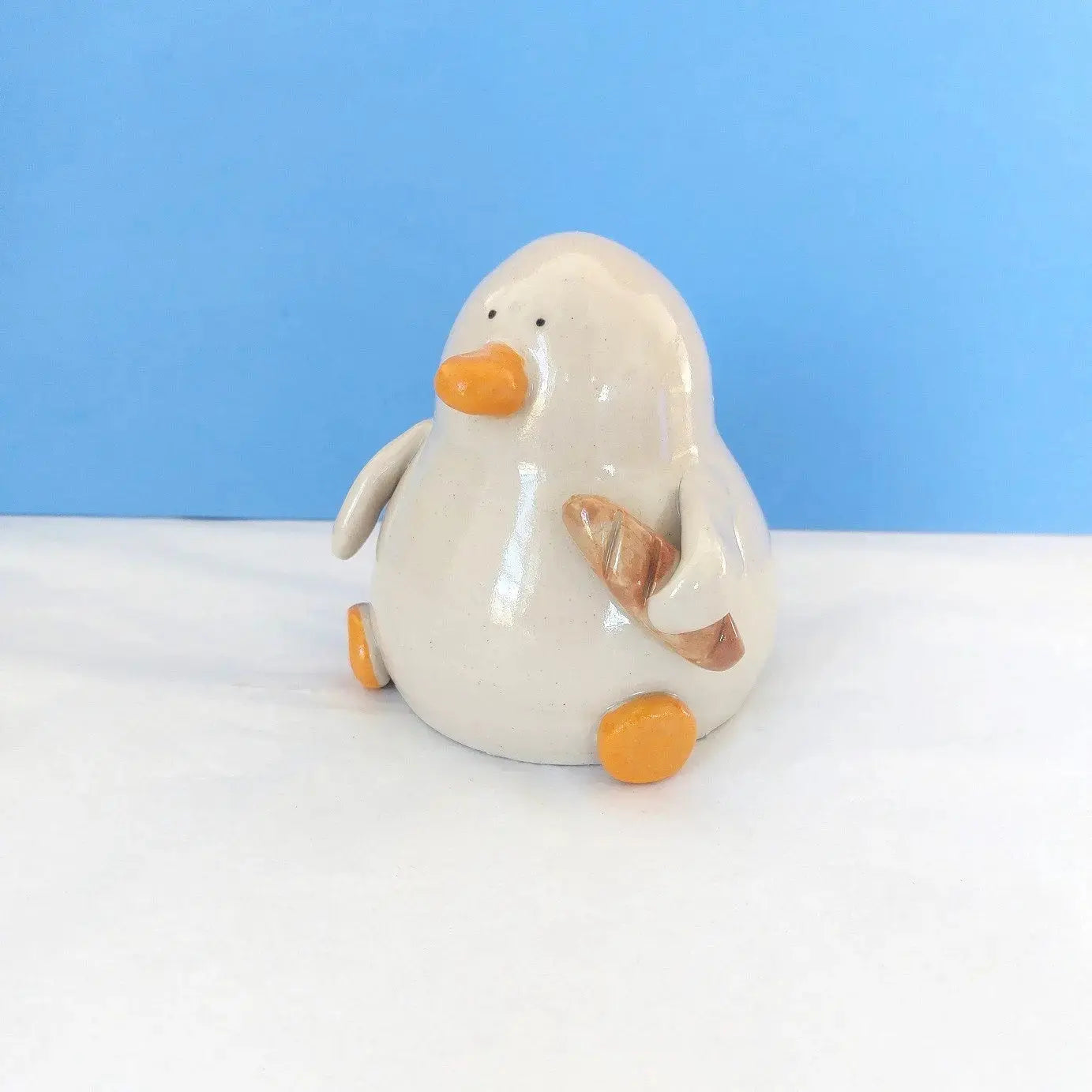 Ed with the Bread - Baguette Duck