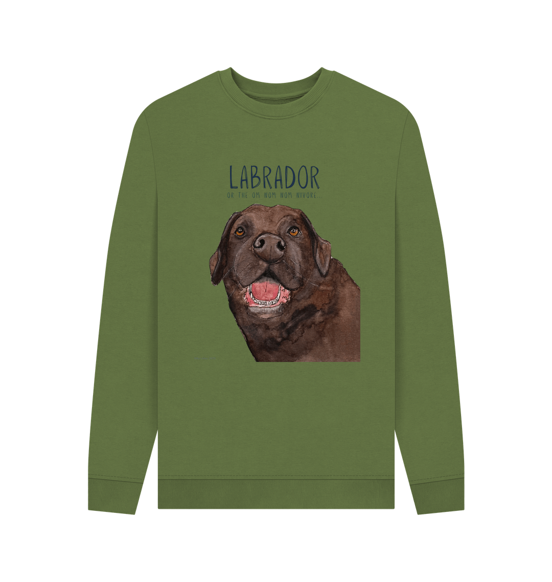 Feast Mode Activated: The Chocolate Labrador Sweatshirt