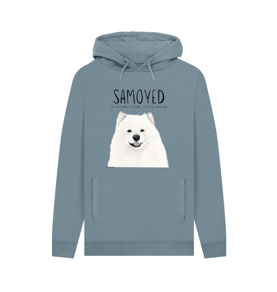 Hug Me, I’m Fluffy – The Samoyed Hoodie He Deserves