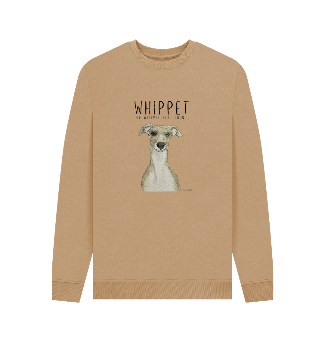 Whippet-Inspired Sweatshirt: Comfort, Style & Zoomie-Approved!