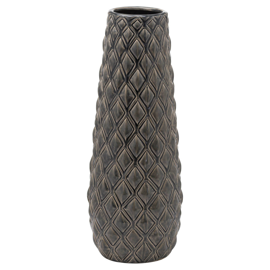 Handcrafted Seville Collection Alpine Vase - large ceramic vase with textured finish in rich contemporary colors by Sostter at brixbailey.com