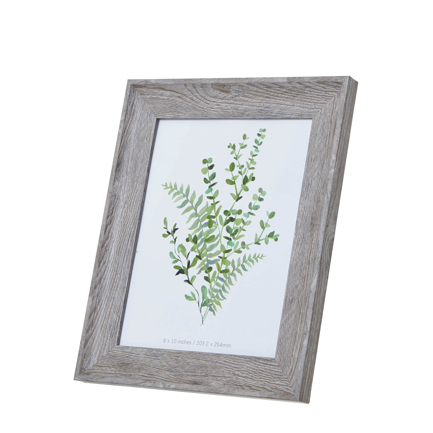 Grey washed 8x10 rustic wood photo frame with distressed finish for farmhouse or modern decor by Sostter at brixbailey.com