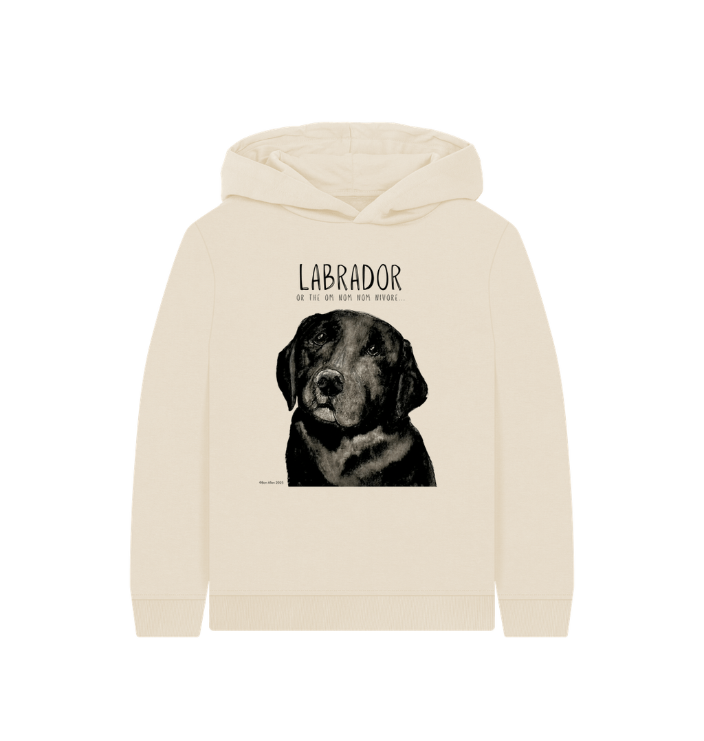 Snack Mode: Activated – The Black Labrador Kids’ Hoodie