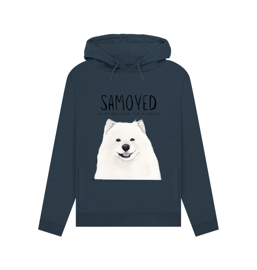 Too Cute to Guard the House – Samoyed Hoodie for Dog Lovers