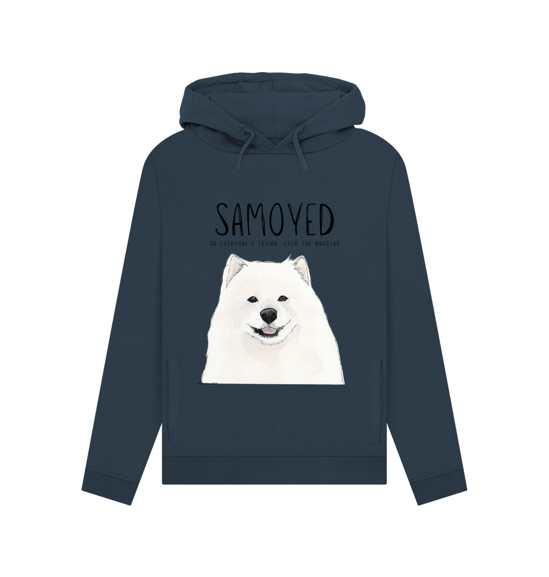Too Cute to Guard the House – Samoyed Hoodie for Dog Lovers