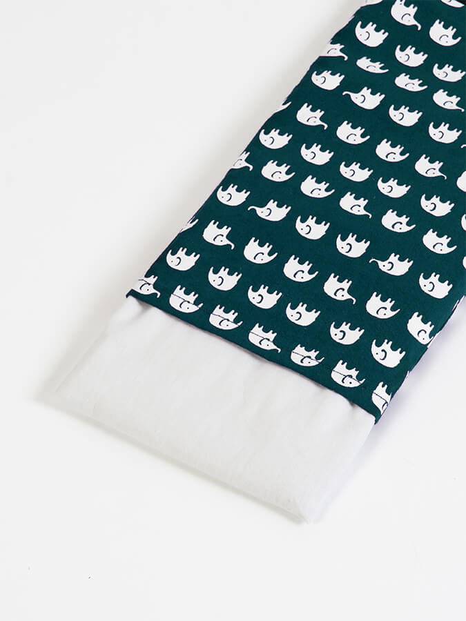 Yoga Studio GOTS Organic Cotton Lavender Scented & Unscented Linseed Elephant Eye Pillows