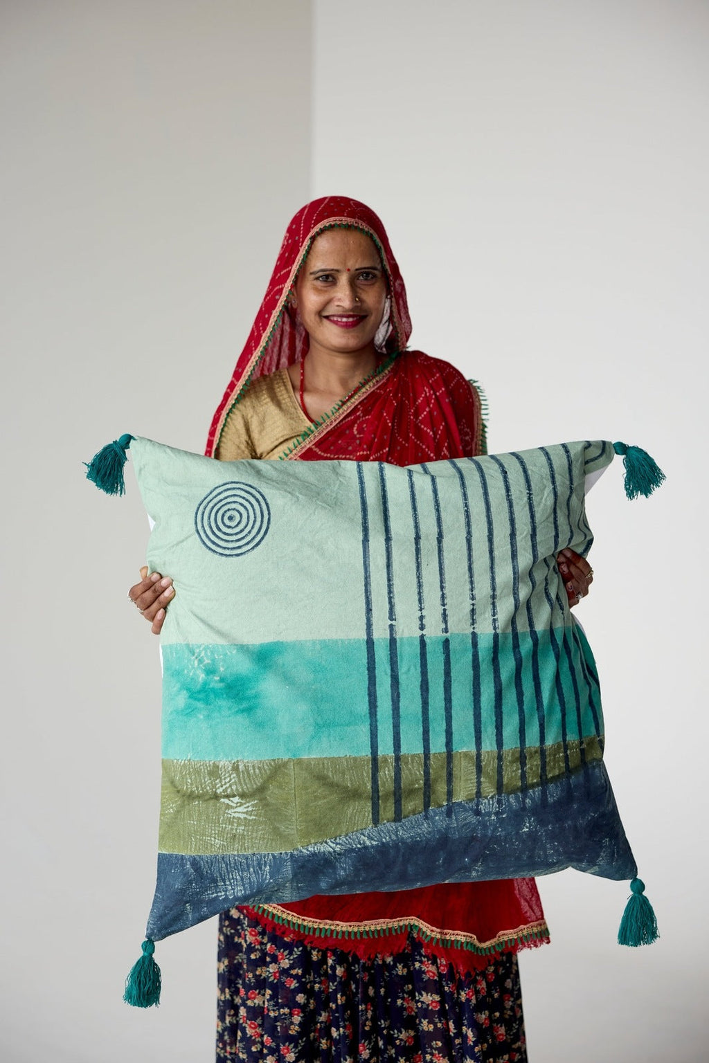 Ojai Pillow Sham Ocean Blue