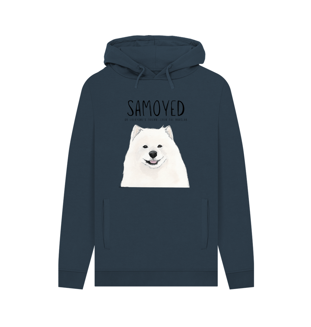 Hug Me, I’m Fluffy – The Samoyed Hoodie He Deserves