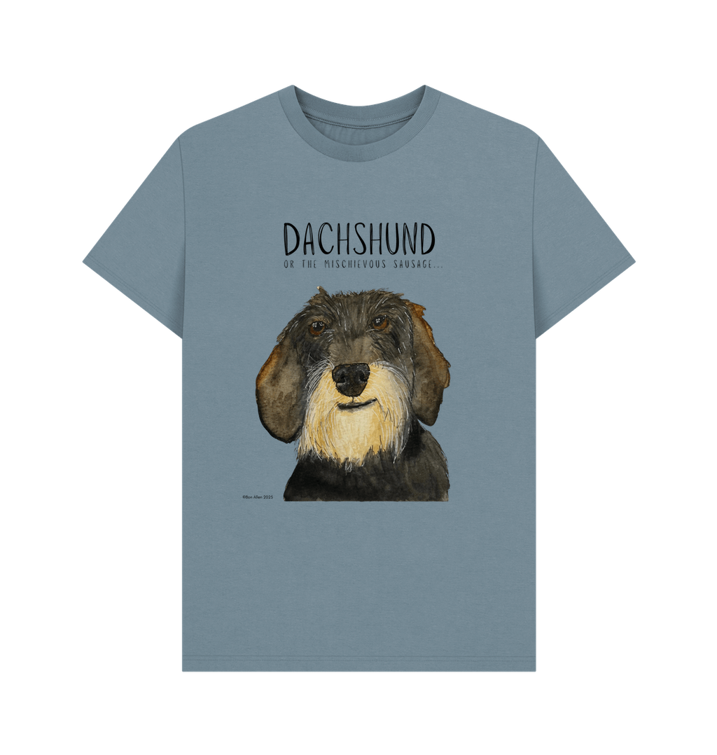 Wire Haired Dachshund Tee – Mischievous Hot Dog Energy!
