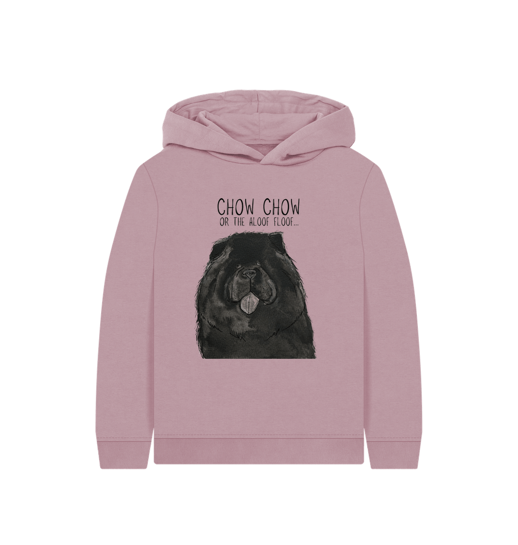 Cozy Black Chow Chow Child's Hoodie – Adorable Dog-Themed Kids' Hoodie
