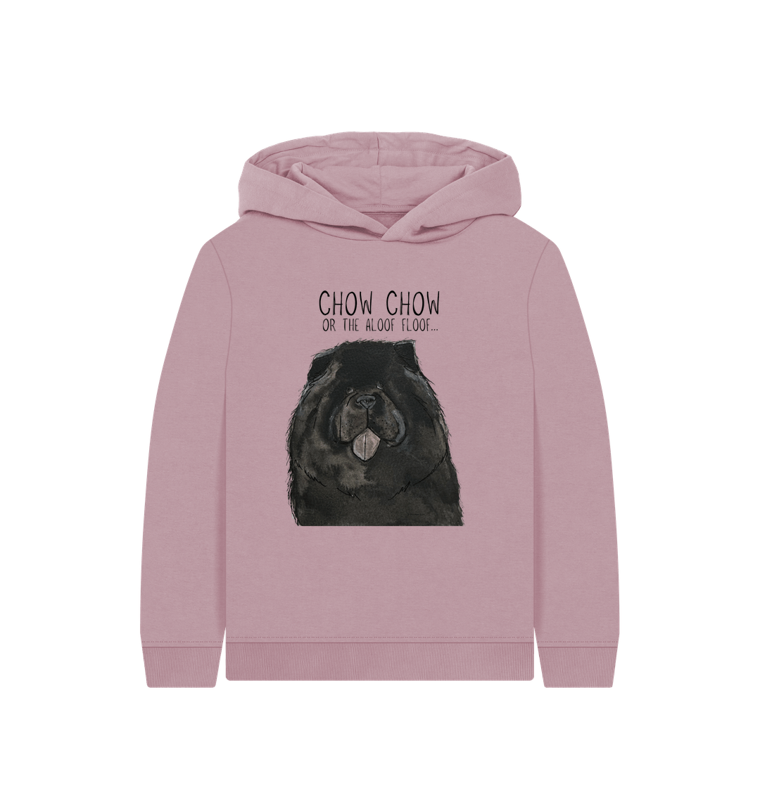 Cozy Black Chow Chow Child's Hoodie – Adorable Dog-Themed Kids' Hoodie
