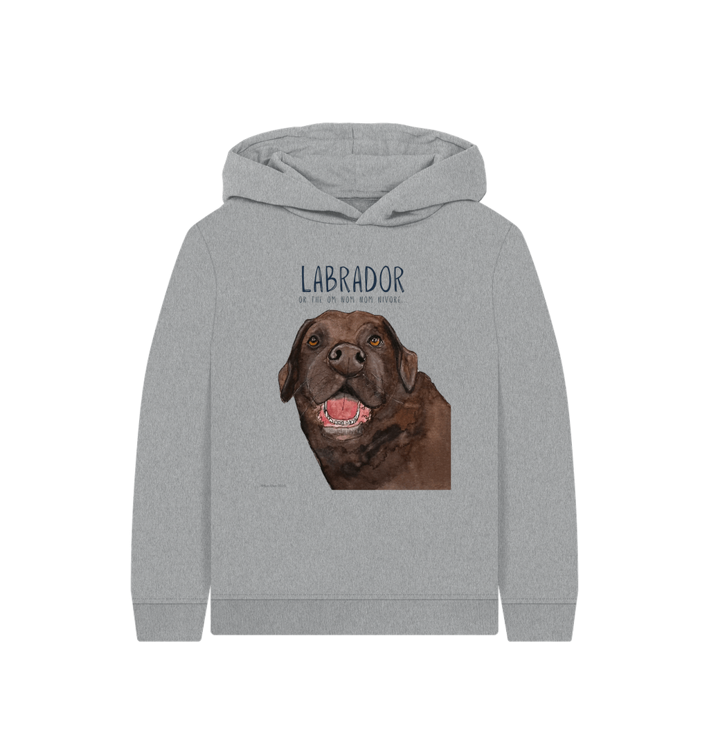Snack Mode: Activated – The Chocolate Labrador Kids’ Hoodie