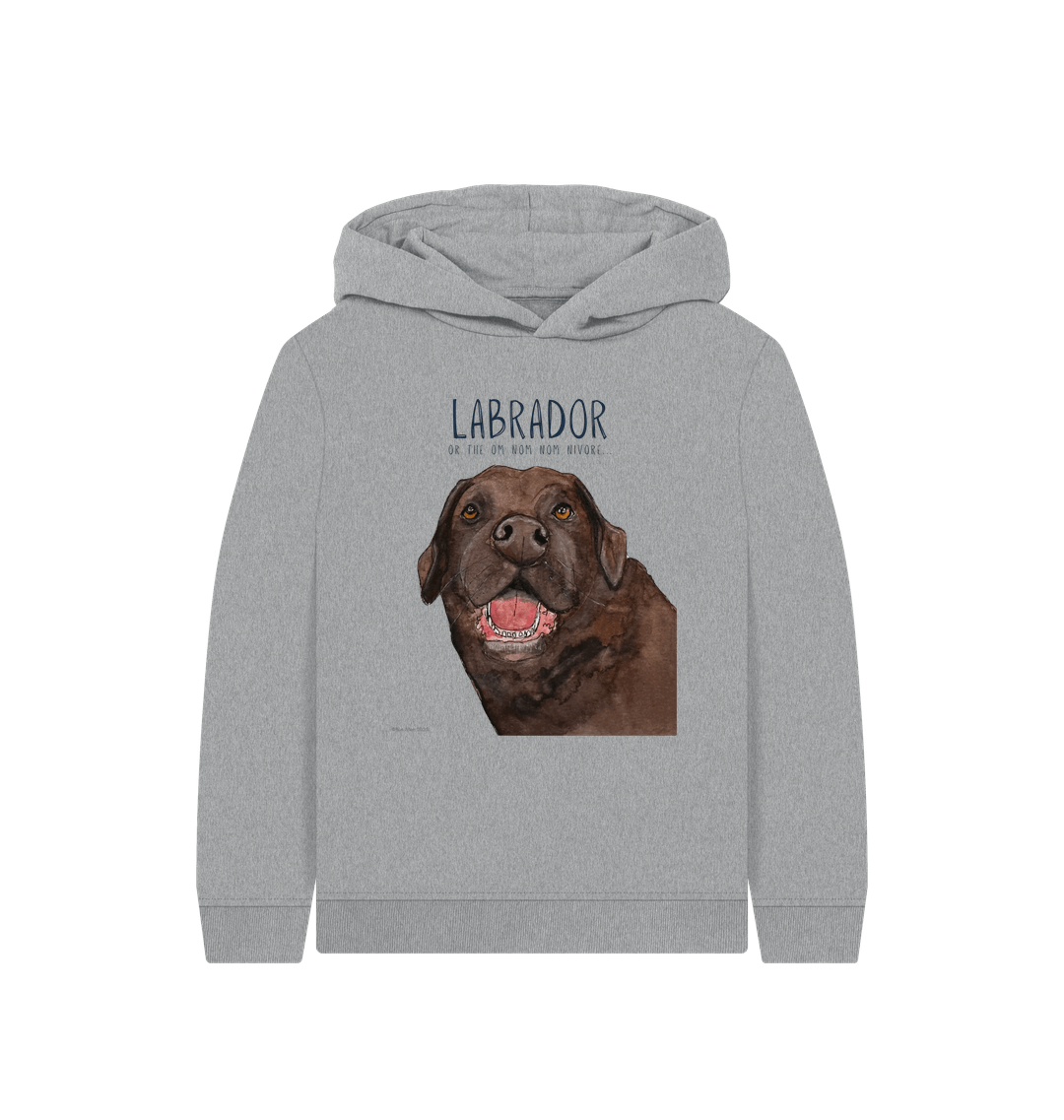 Snack Mode: Activated – The Chocolate Labrador Kids’ Hoodie