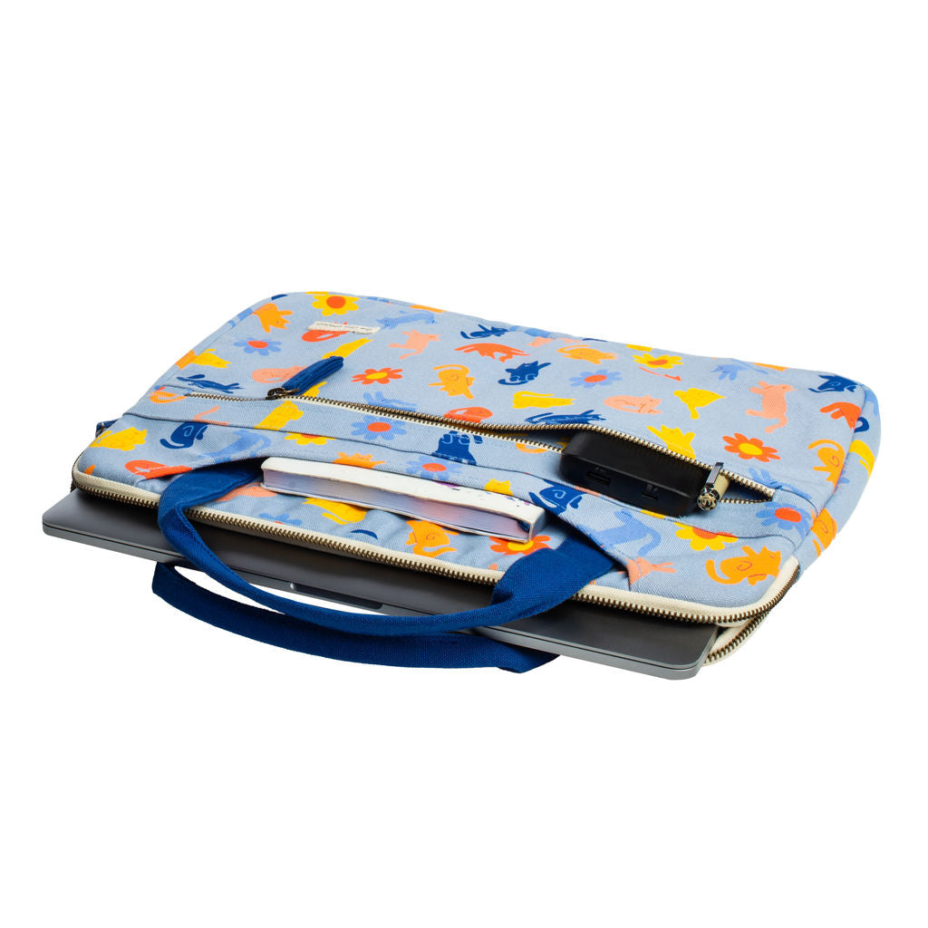 Meow Meadow Laptop Case for Cat Lovers