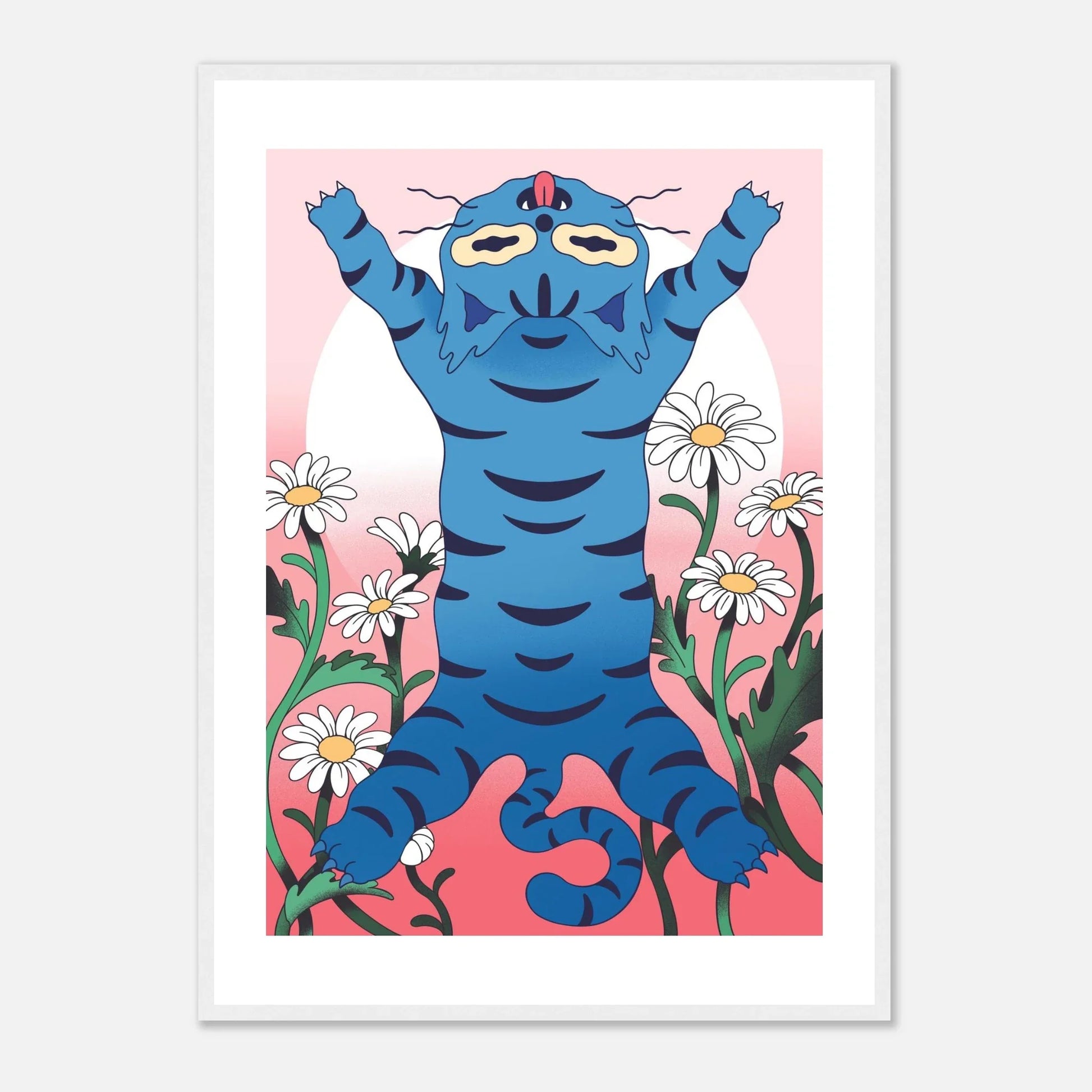 Cat's Whole Life Framed Print