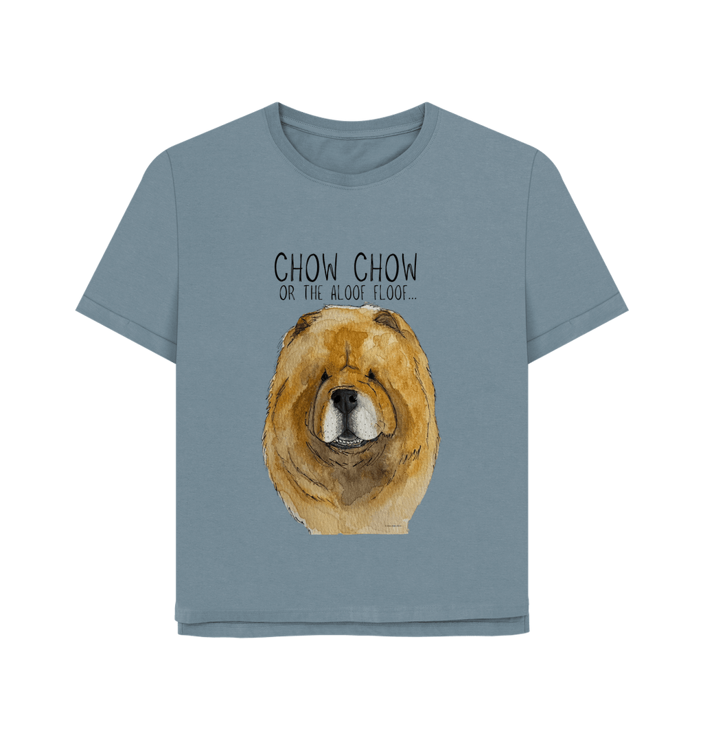 Stay Cozy in Style – Red Chow Chow Women's Relaxed Fit T-Shirt