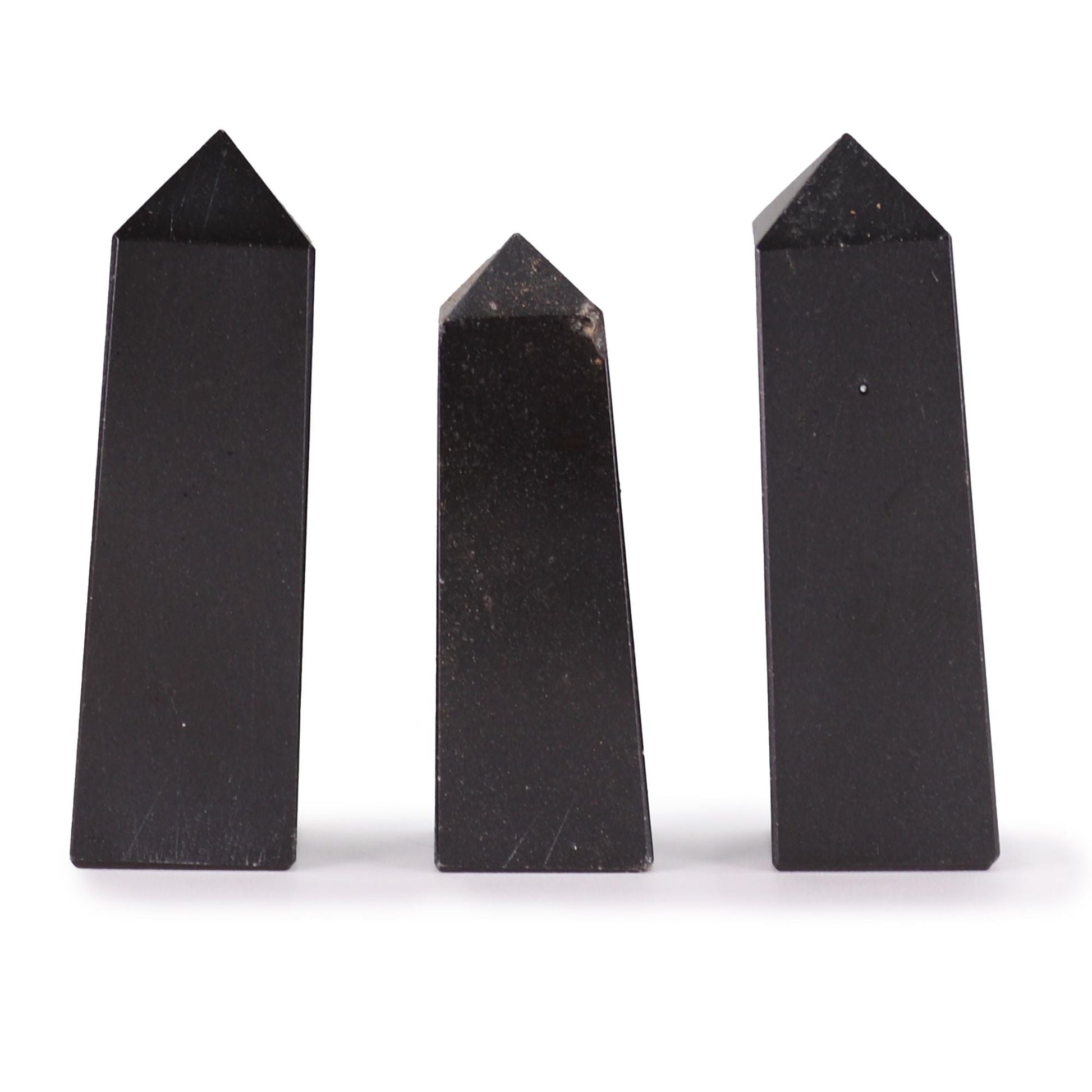Black Tourmaline Obelisk Point 5cm