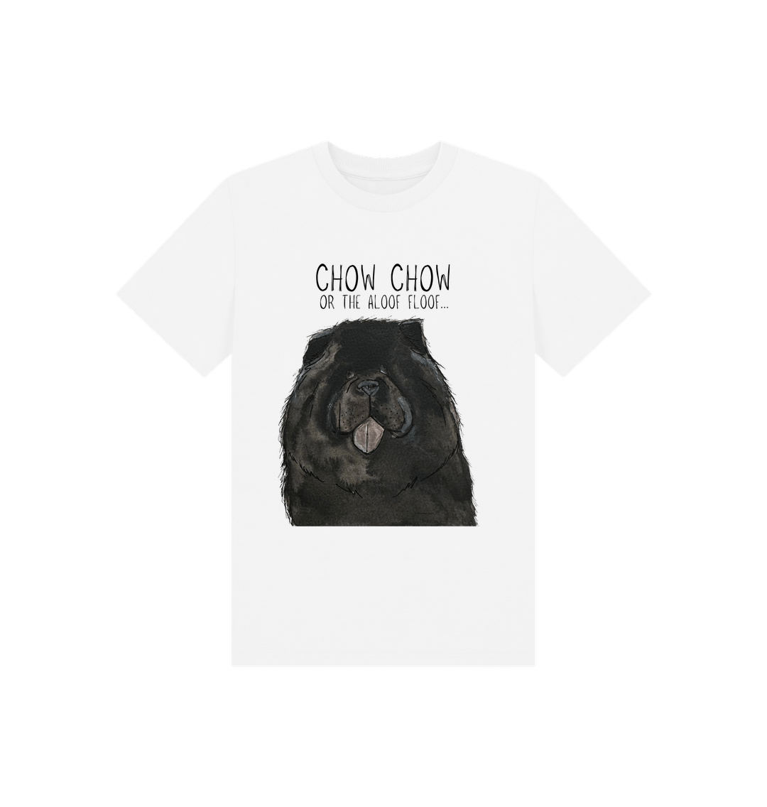 Adorable Black Chow Chow Children's T-Shirt – Cute Dog-Themed Kids' Tee