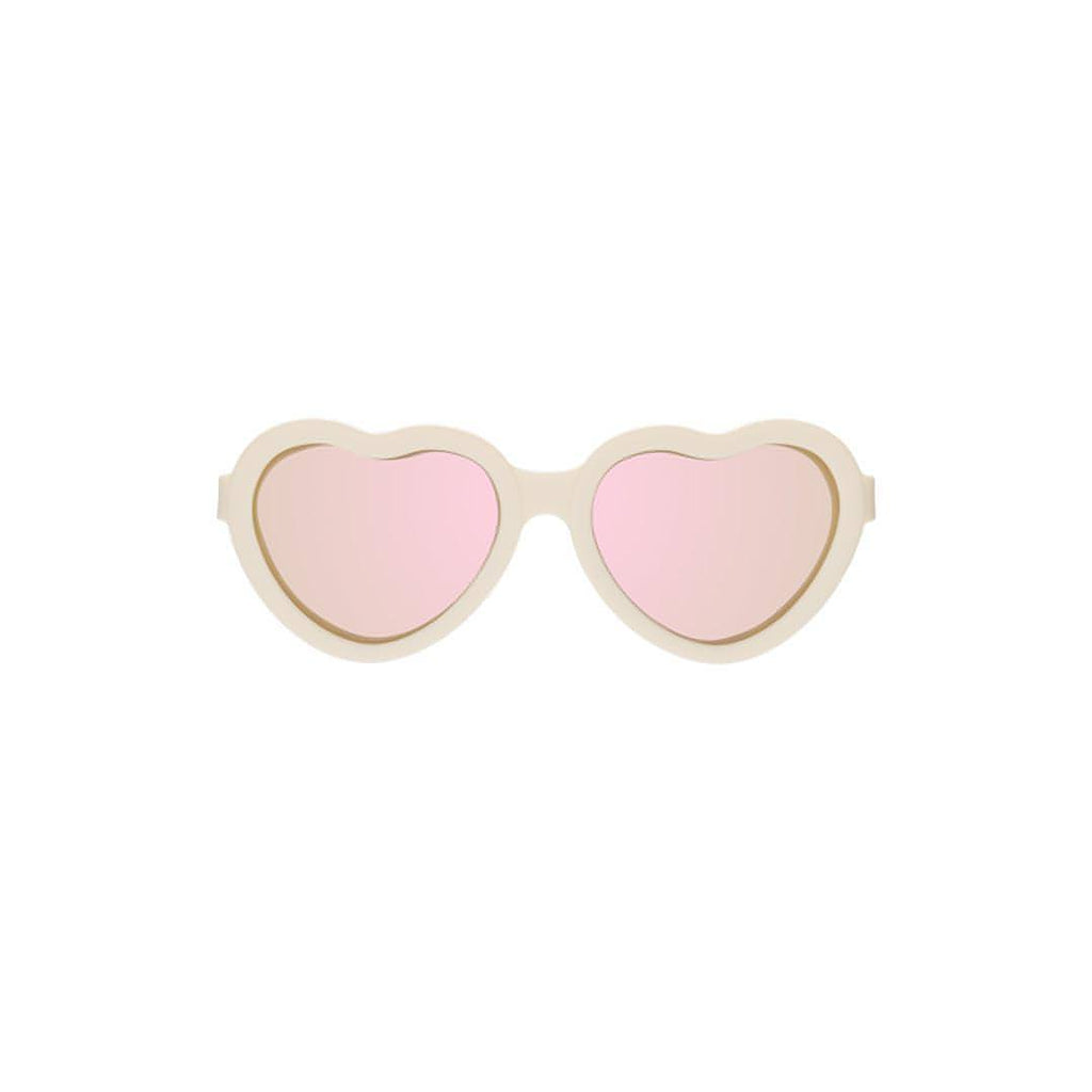 Babiators Polarised Heart Sunglasses - Sweet Cream