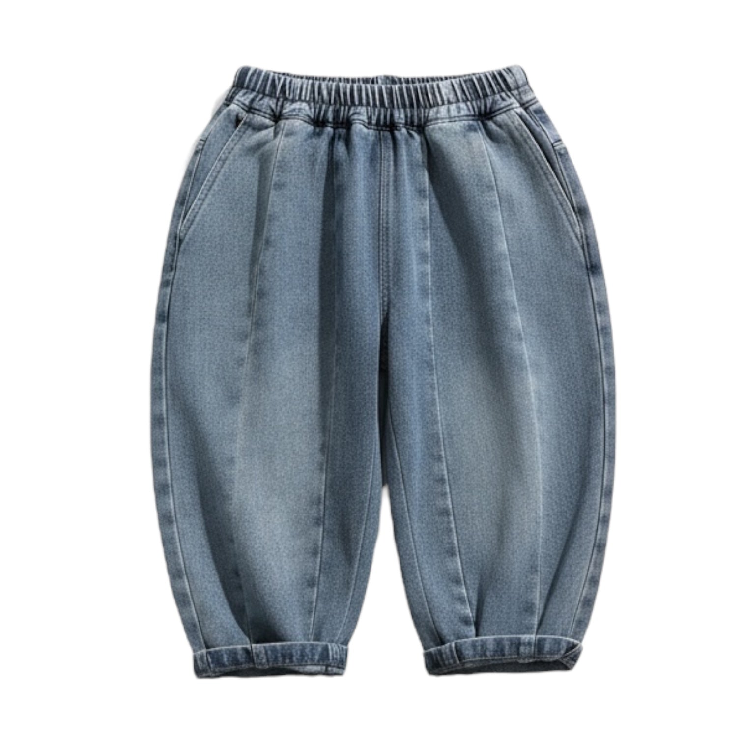 Balloon Denim Trousers