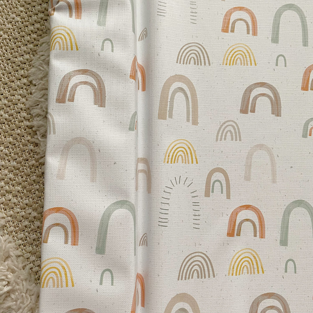 Standard Changing Mat - Abstract Rainbow Print