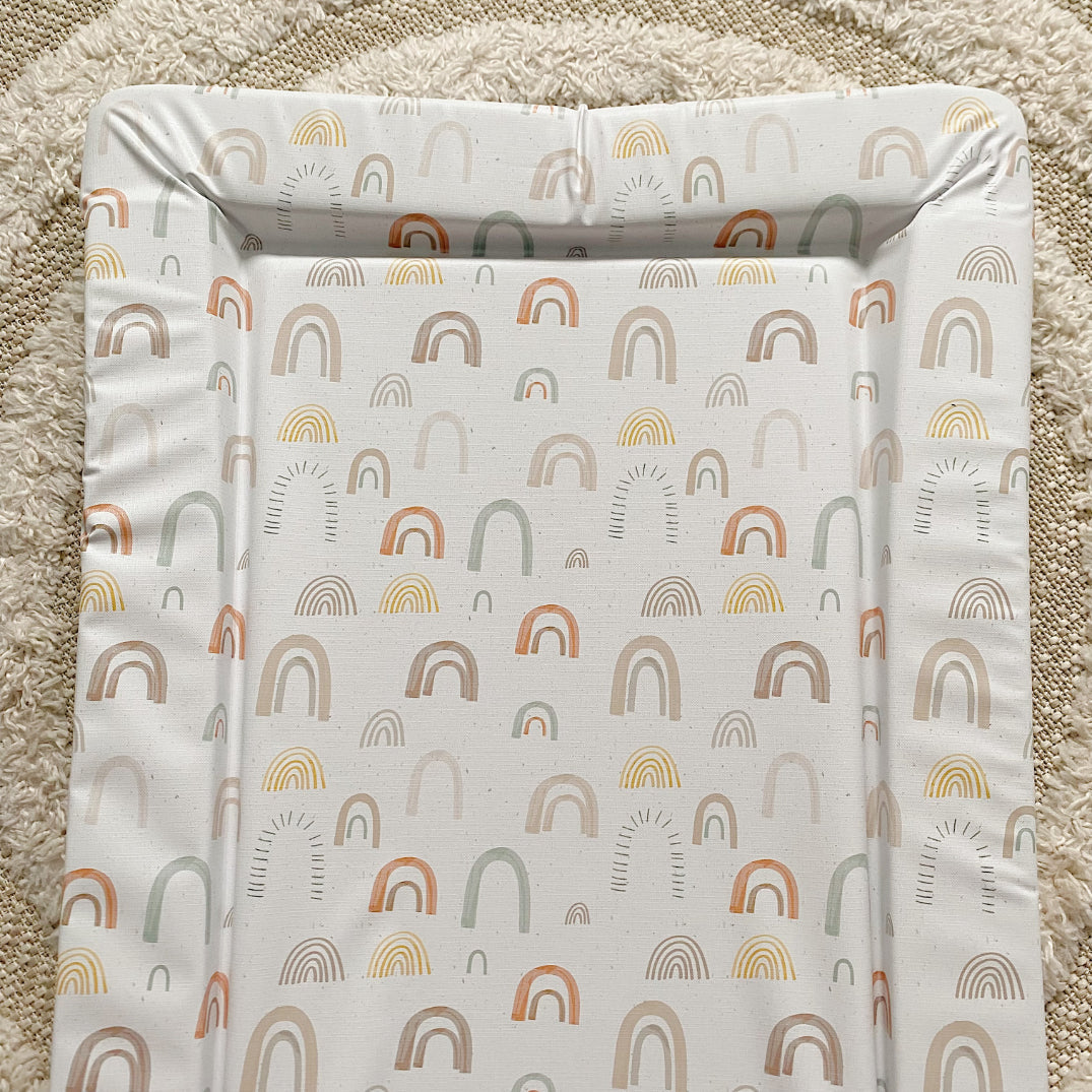 Standard Changing Mat - Abstract Rainbow Print