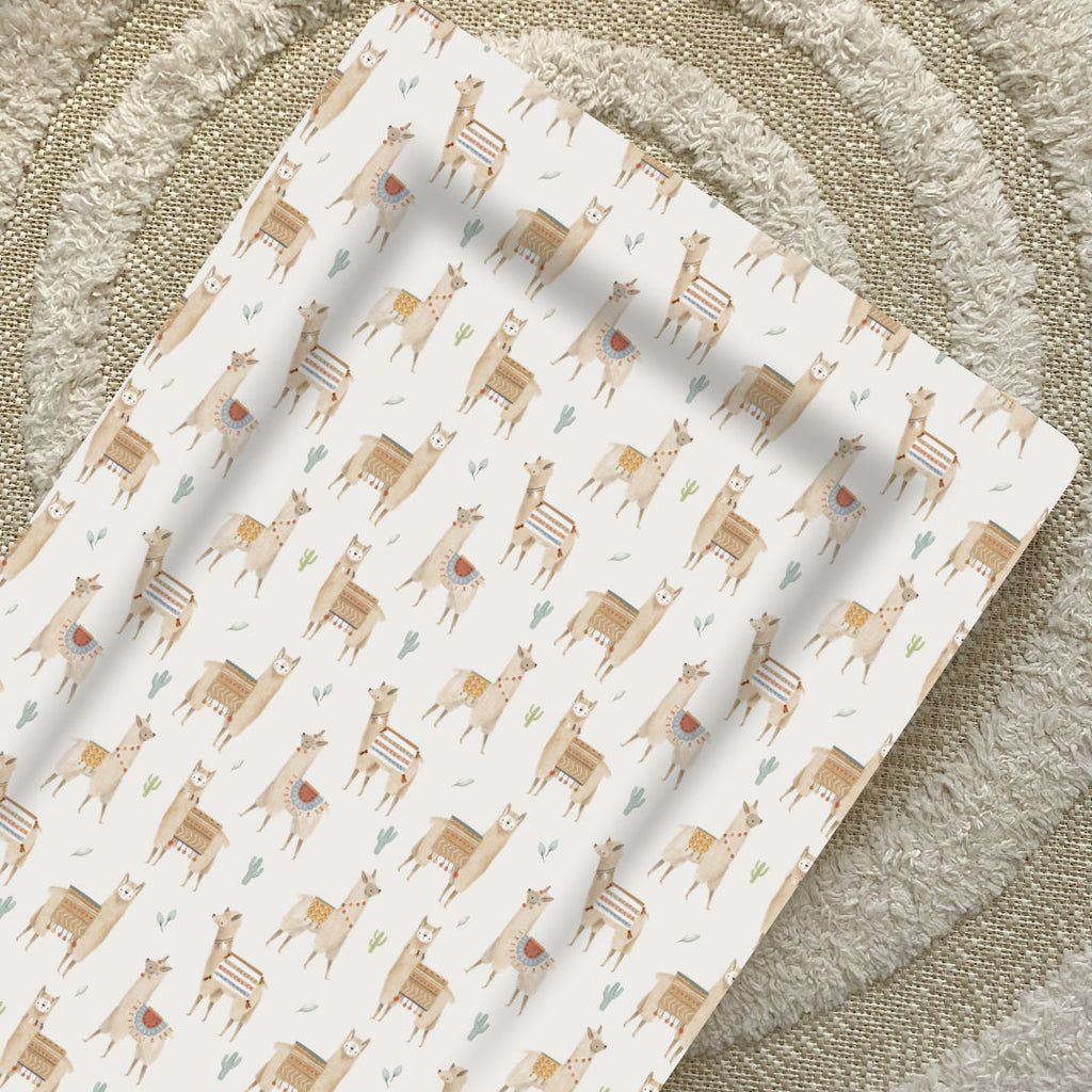 Standard Changing Mat - Alpacas