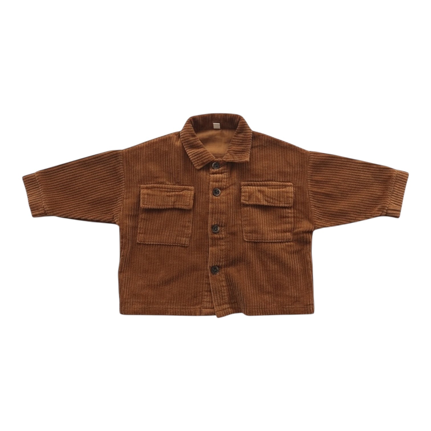 Corduroy Utility Pocket Jacket in Natural Cotton