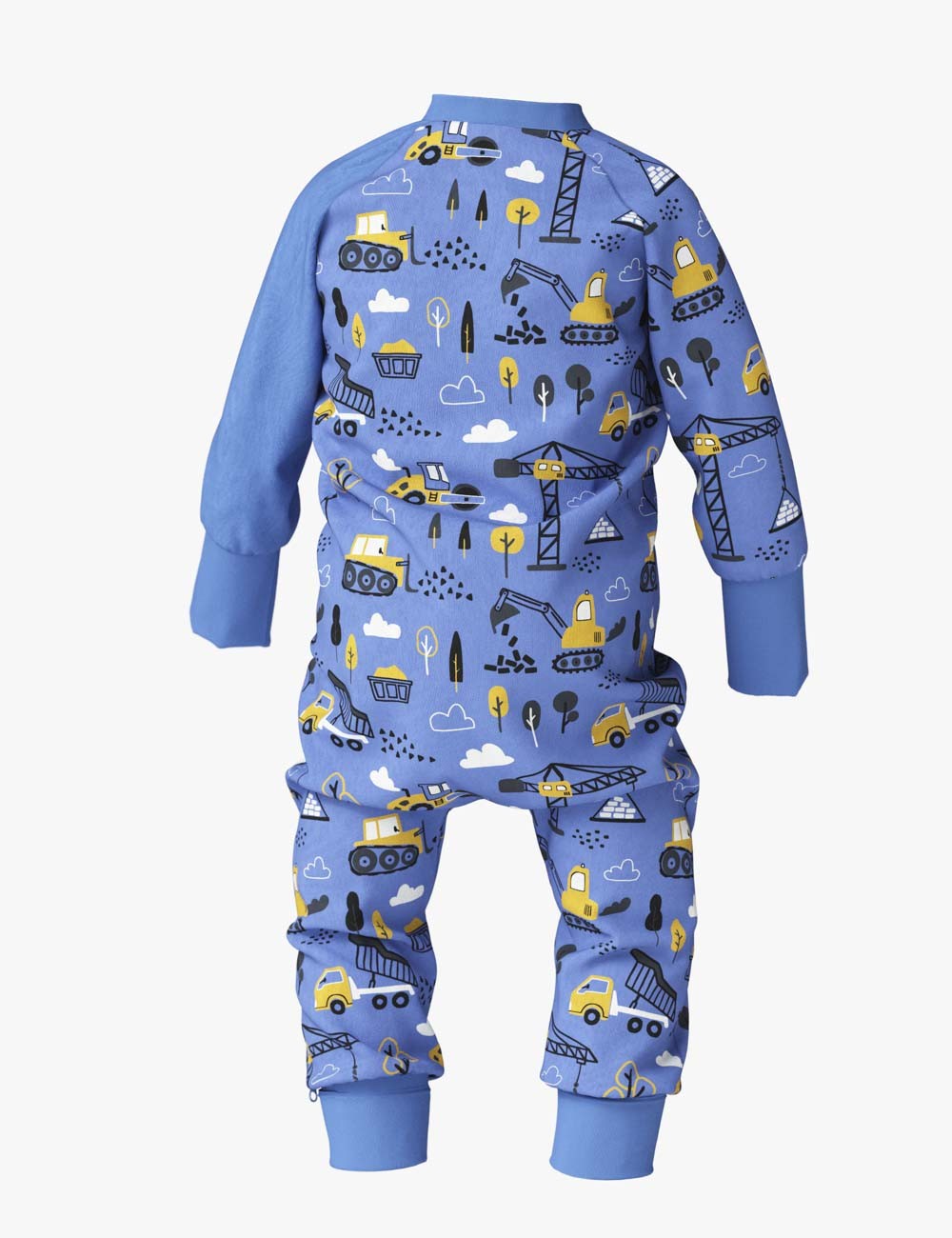 Jumpsuit FREDA: Versatile & Comfortable Baby Outfit with Easy Diaper Changes - Designed in Europe by Breden at www.brixbailey.com