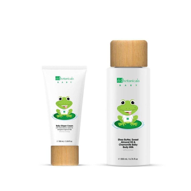 Baby Sweet Almond Oil Diaper Cream and Body Milk Kit