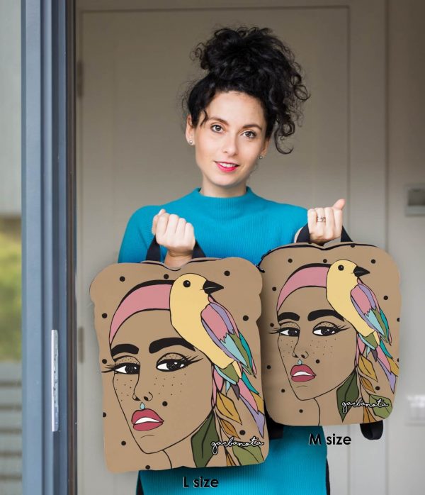 Handcrafted Garbanota Backpack – Artistic & Practical Design by Garbanota at www.brixbailey.com