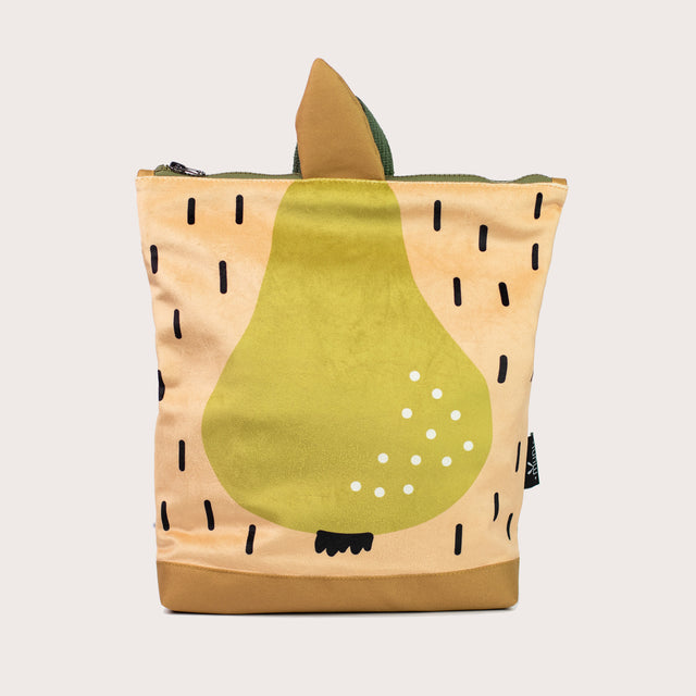 Pear-Themed Kids Backpack – Durable & Playful for Adventures by Muni at brixbailey.com