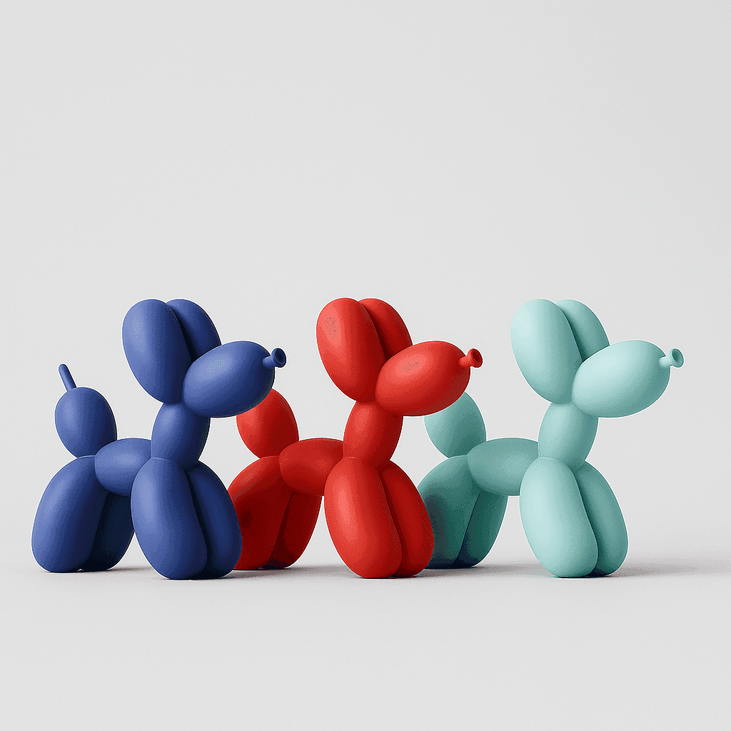 Balloon Dog Sculpture (15 Colors)