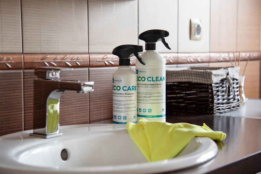 EcoClean Multi-Purpose Cleaner - Eco-Friendly, Effective & Safe for All Surfaces by GoGoNano at www.brixbailey.com