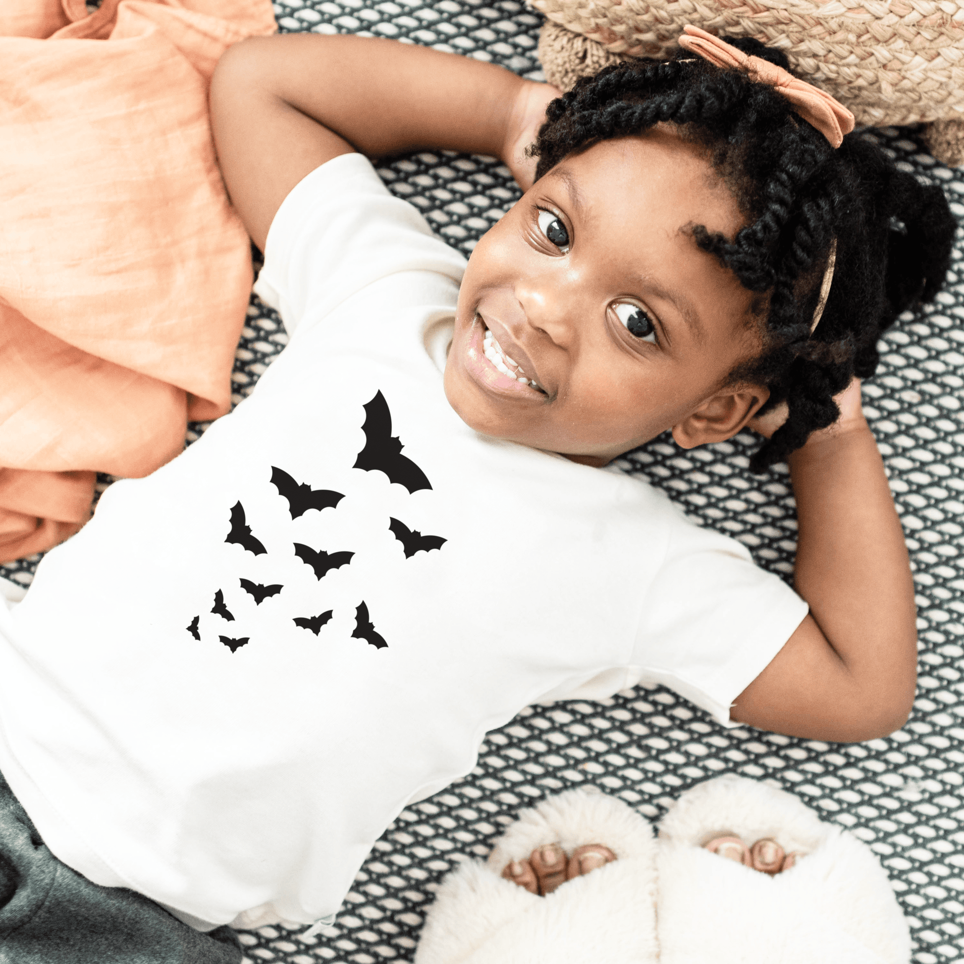 Bats Graphic Tee for Toddlers