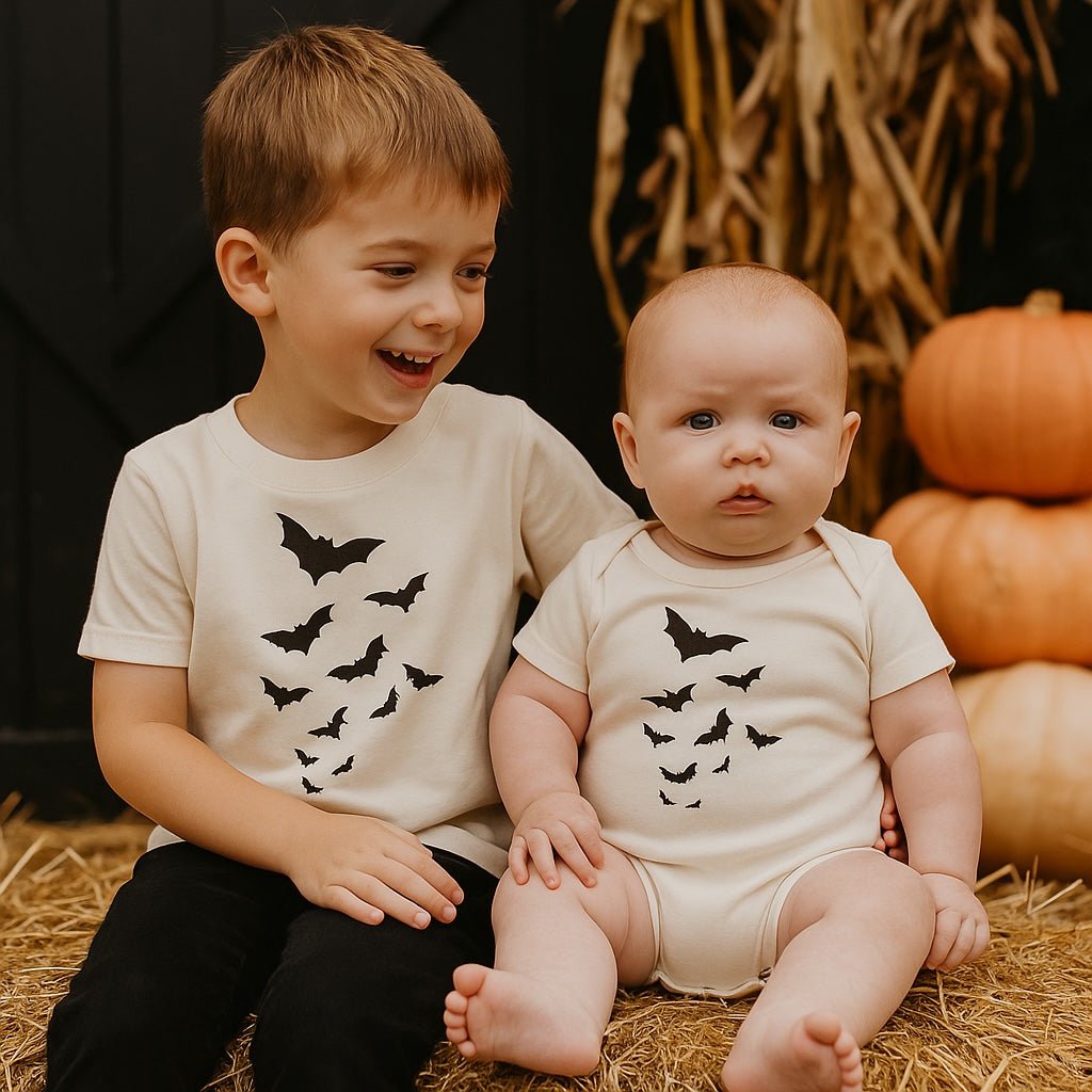 Bats Graphic Tee for Toddlers