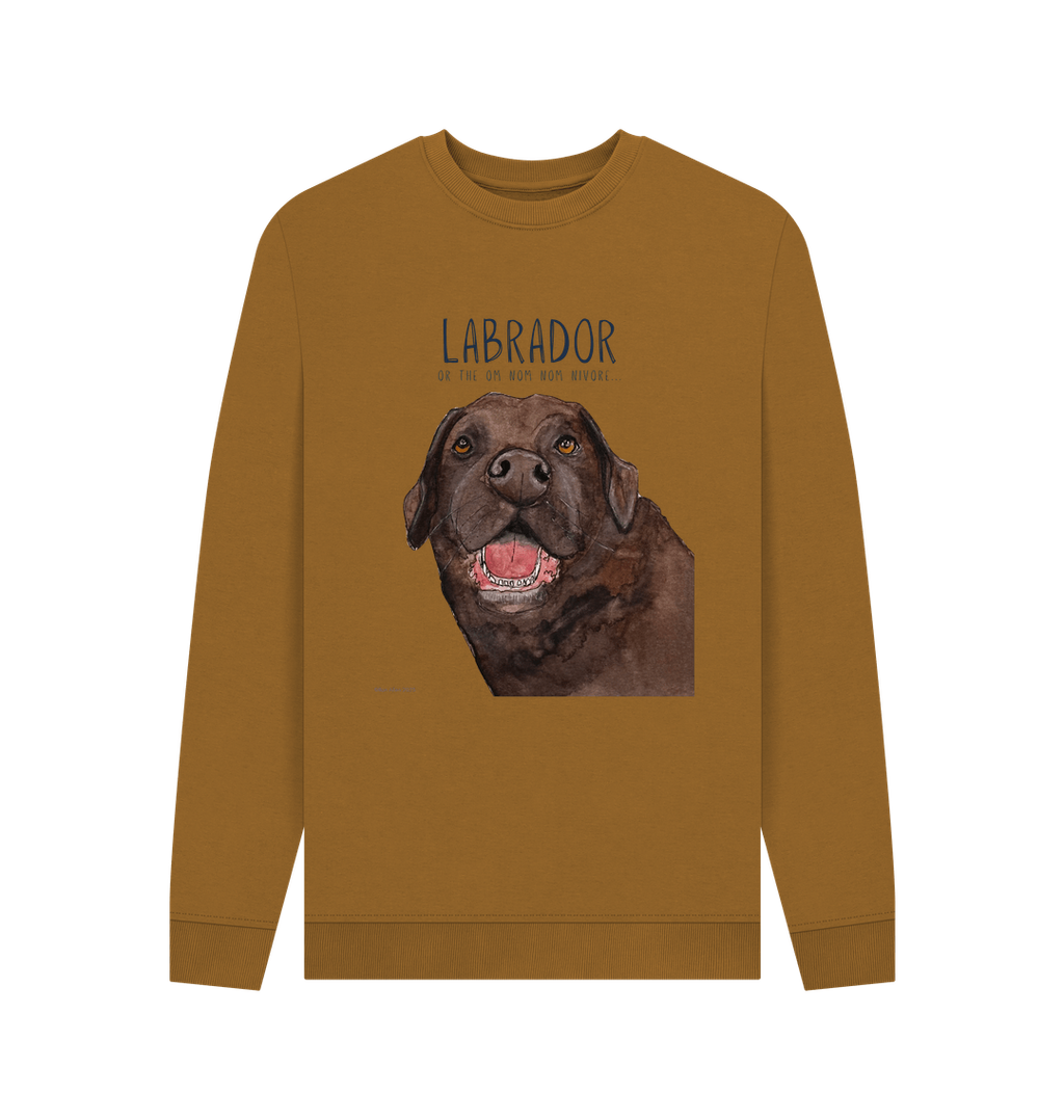 Feast Mode Activated: The Chocolate Labrador Sweatshirt