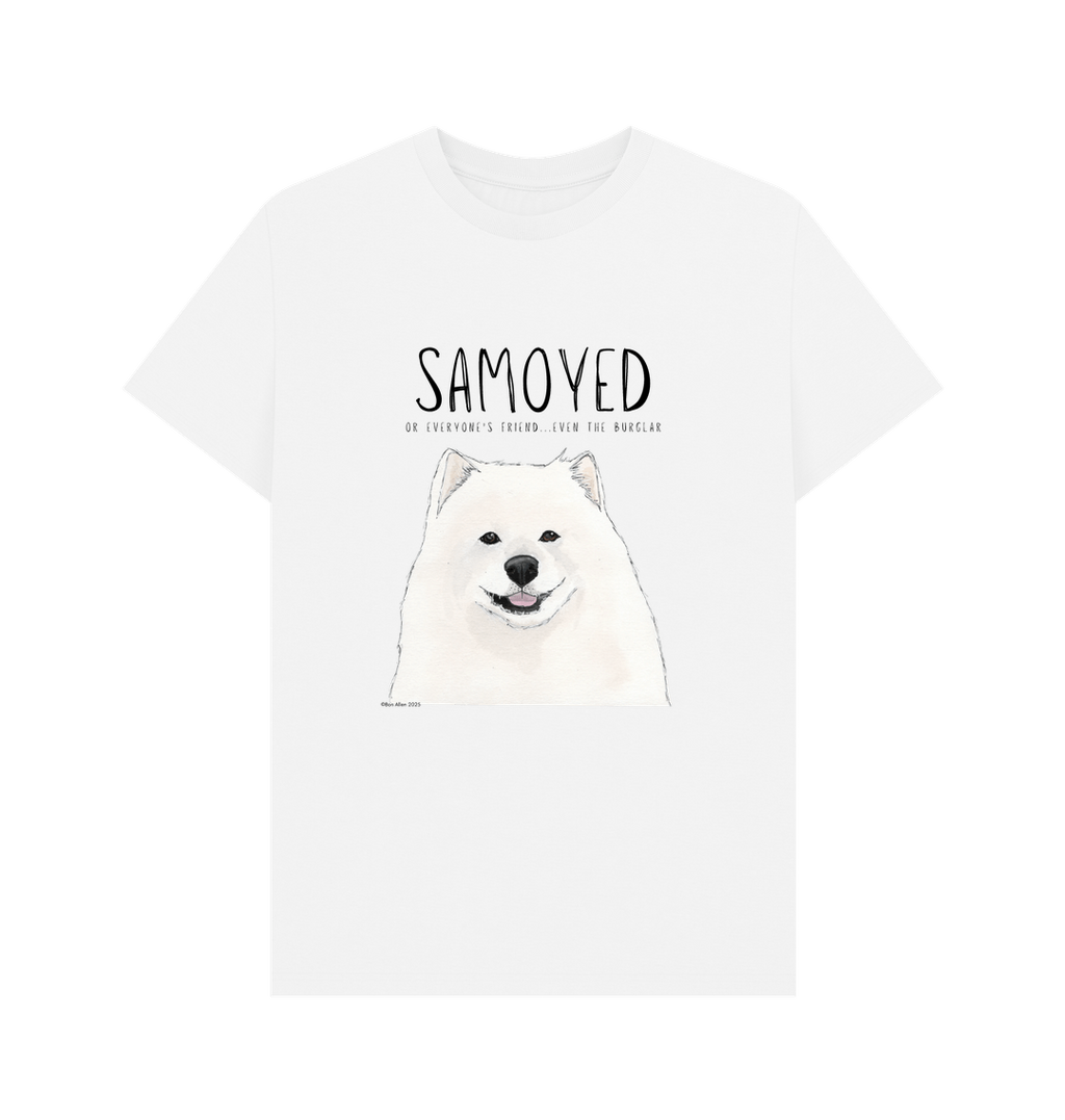 Fluff Happens – Samoyed T-Shirt for Friendly Gentlemen