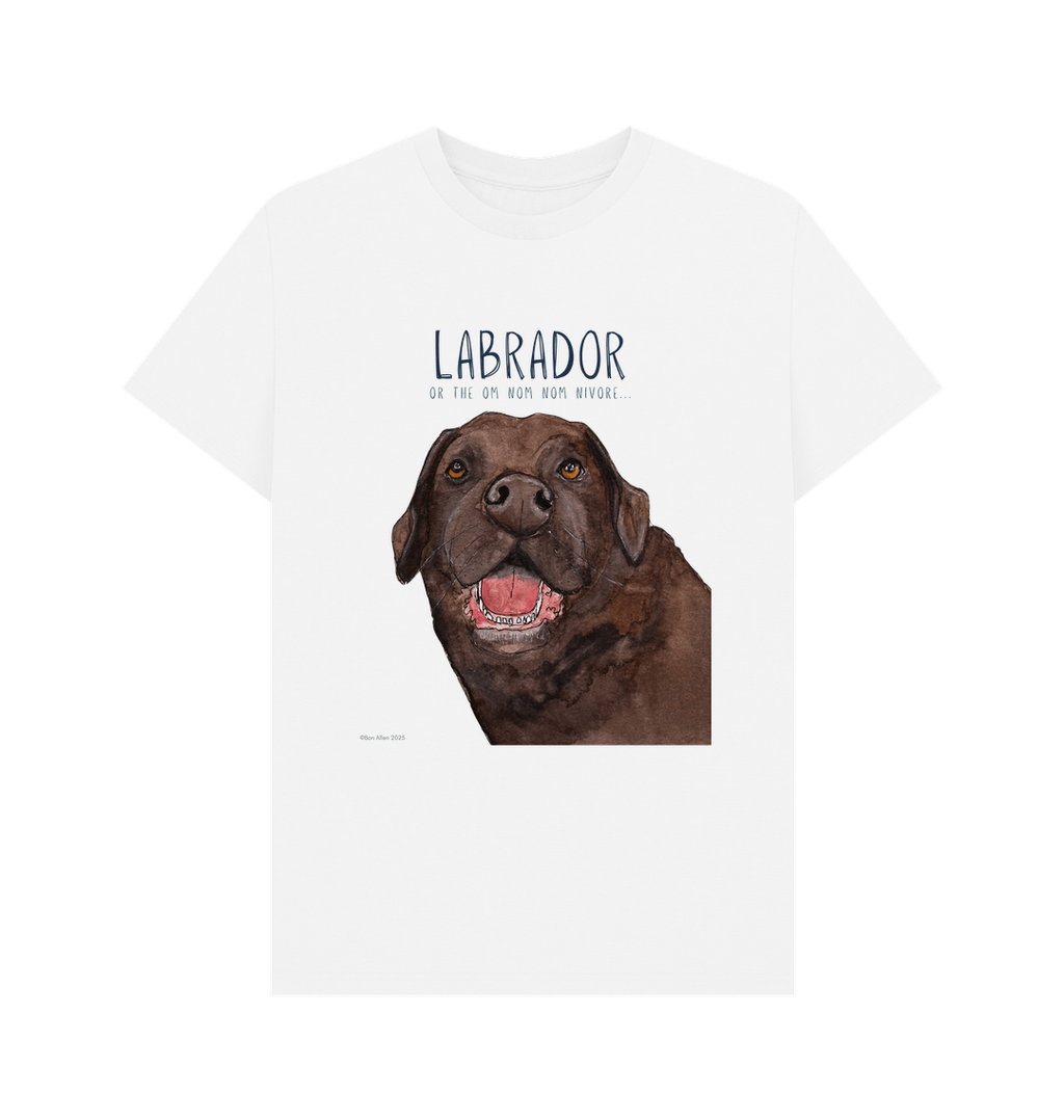 Snack Goals & Tail Wags: The Chocolate Labrador Men’s Tee