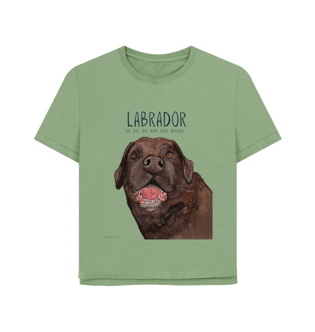 Feed Me Snacks & Compliments: The Chocolate Labrador Tee