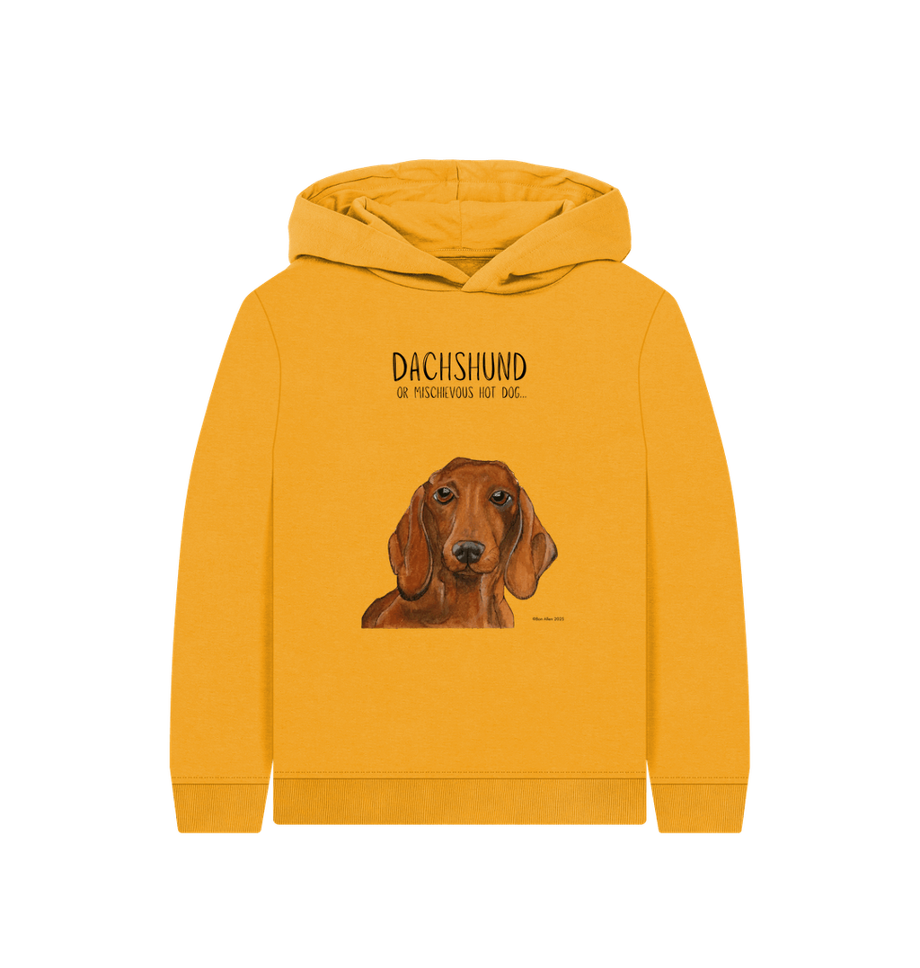 Dachshund Kids' Hoodie – Cozy, Cute & Doxie-Approved!