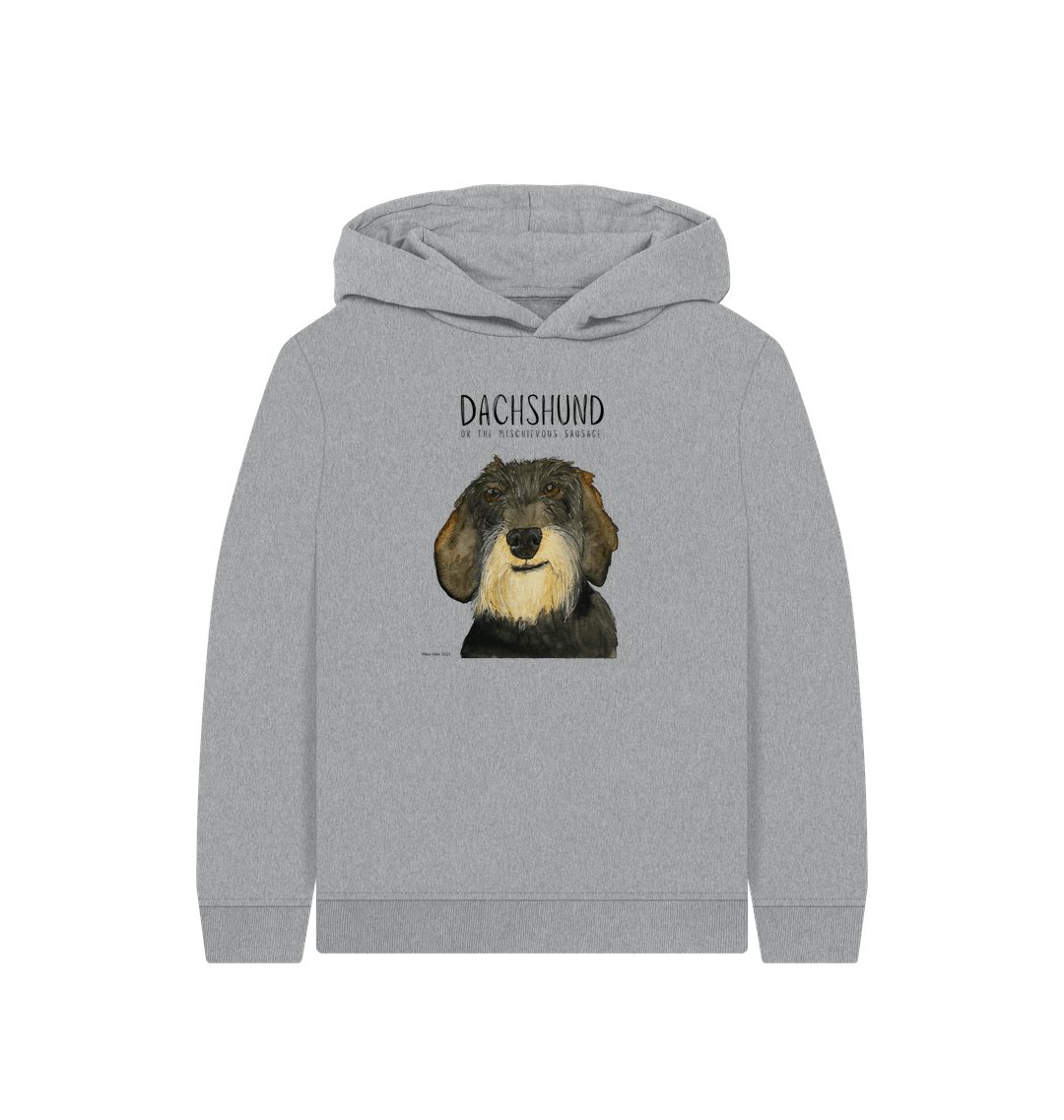 Mischievous Wire Haired Sausage Hoodie – Snuggles, Sass & Sustainability!