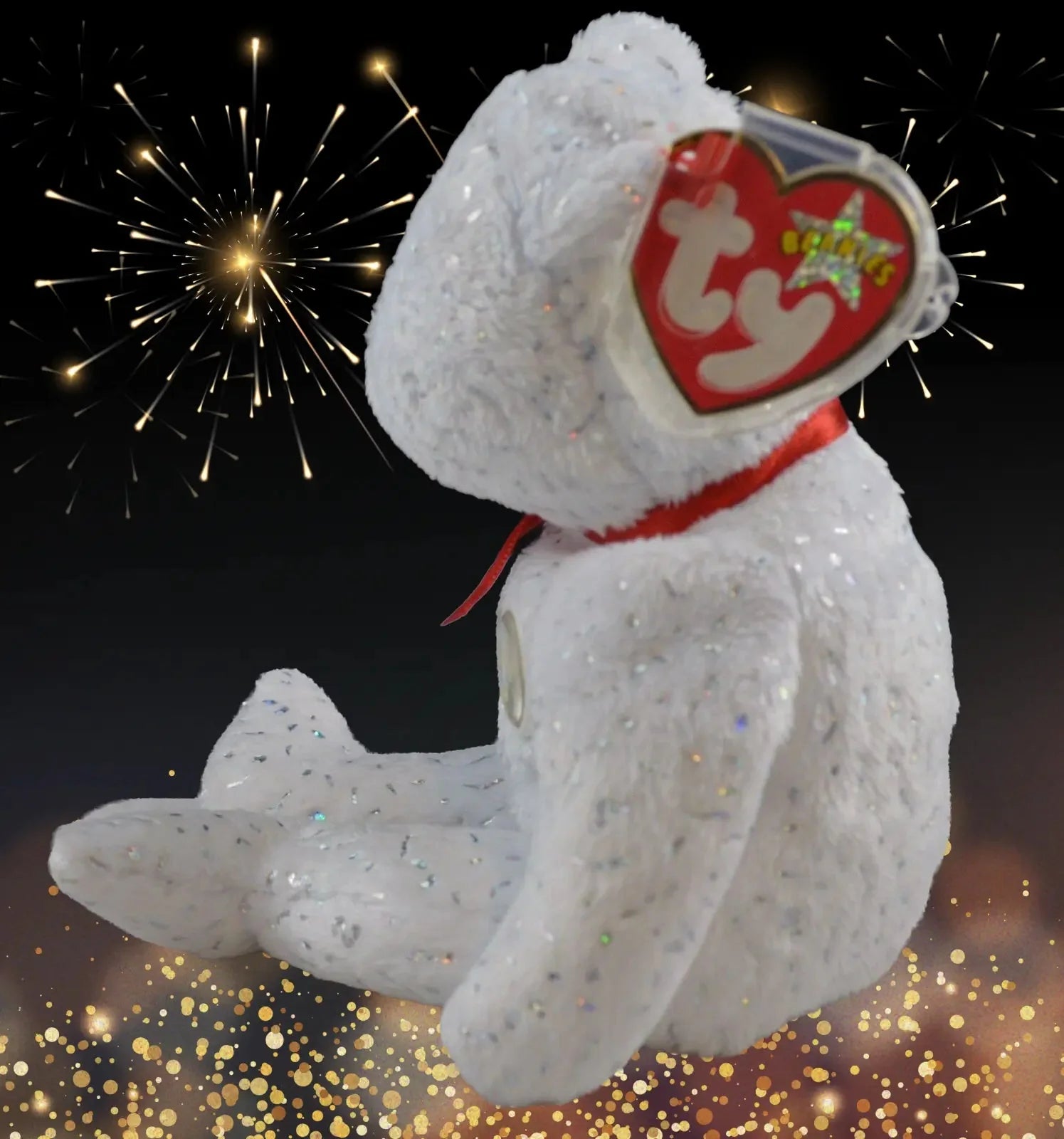 Beanie Babies Decade Anniversary Bear"